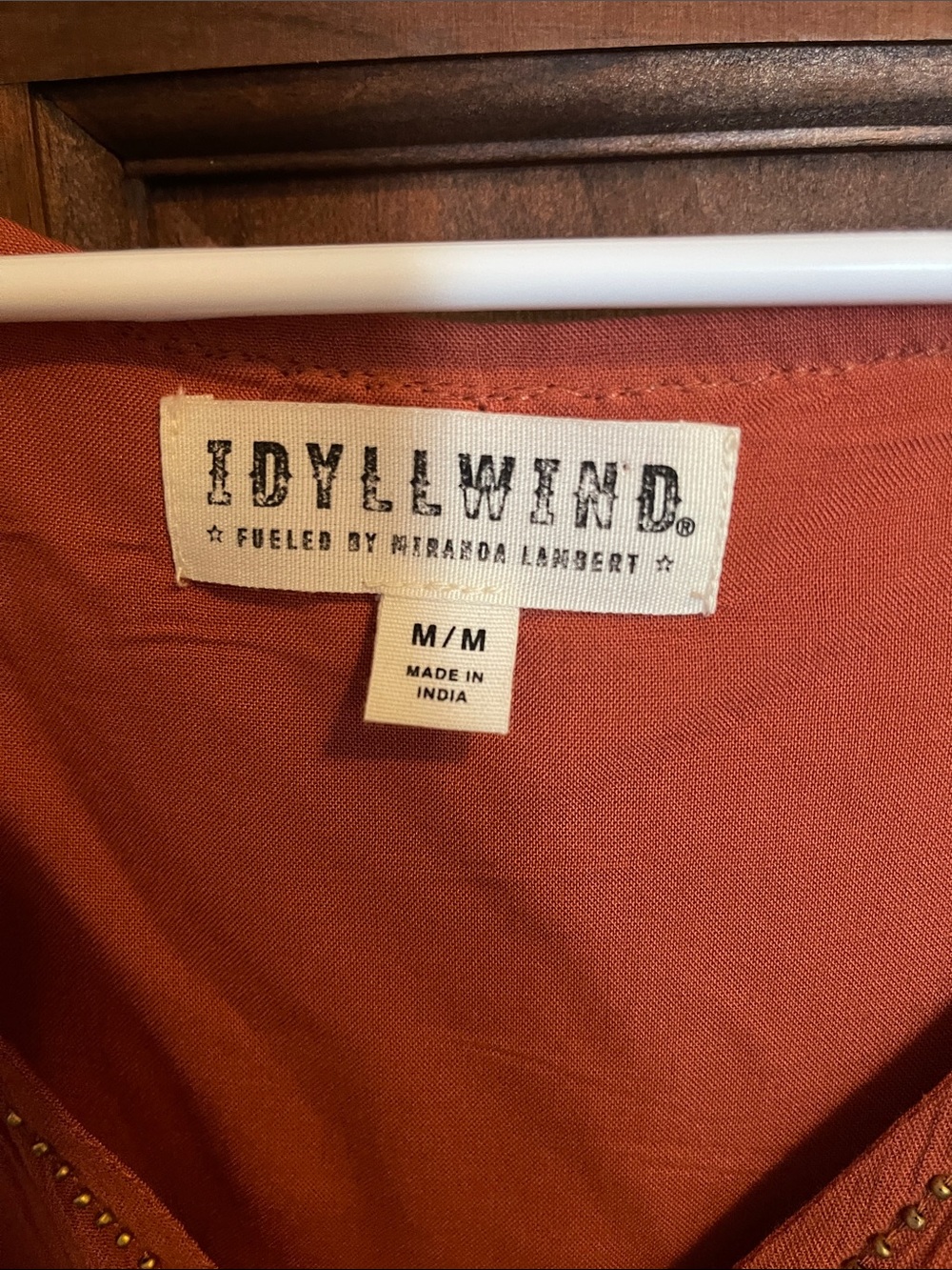 Rust Idyllwind dress - Picture 2 of 4